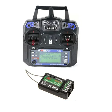 Flysky FS-i6 FS I6 2.4G 6ch RC Transmitter Controller IA6B Receiver For RC Helicopter Plane Quadcopter Glider (Left Hand)