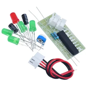 5 LED Audio Level Indicator Kit Learn to Solder PCB